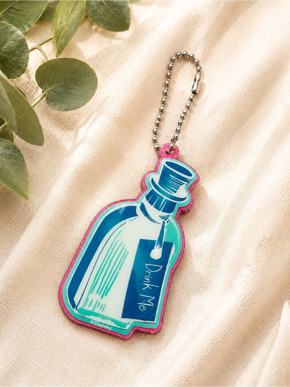 Disney Haunted Mansion Blue Bottle Keychain